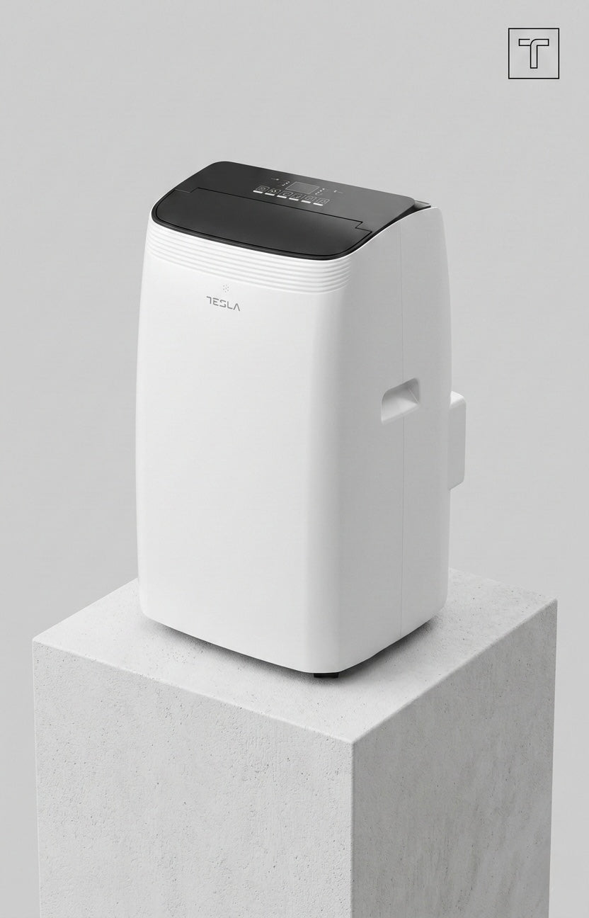 Tesla Portable – Climatiseur Mobile 3,2 kW – TTMYW-12CHW – R290 – Réversible (Froid/Chaud)