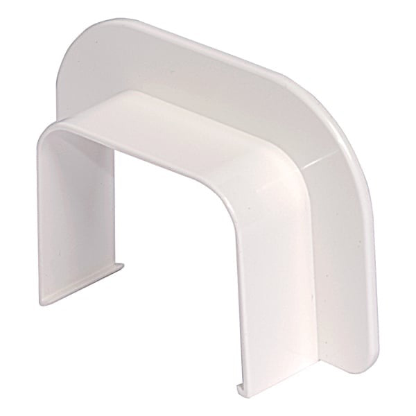 Rosette Murale 80x60mm RAL9010