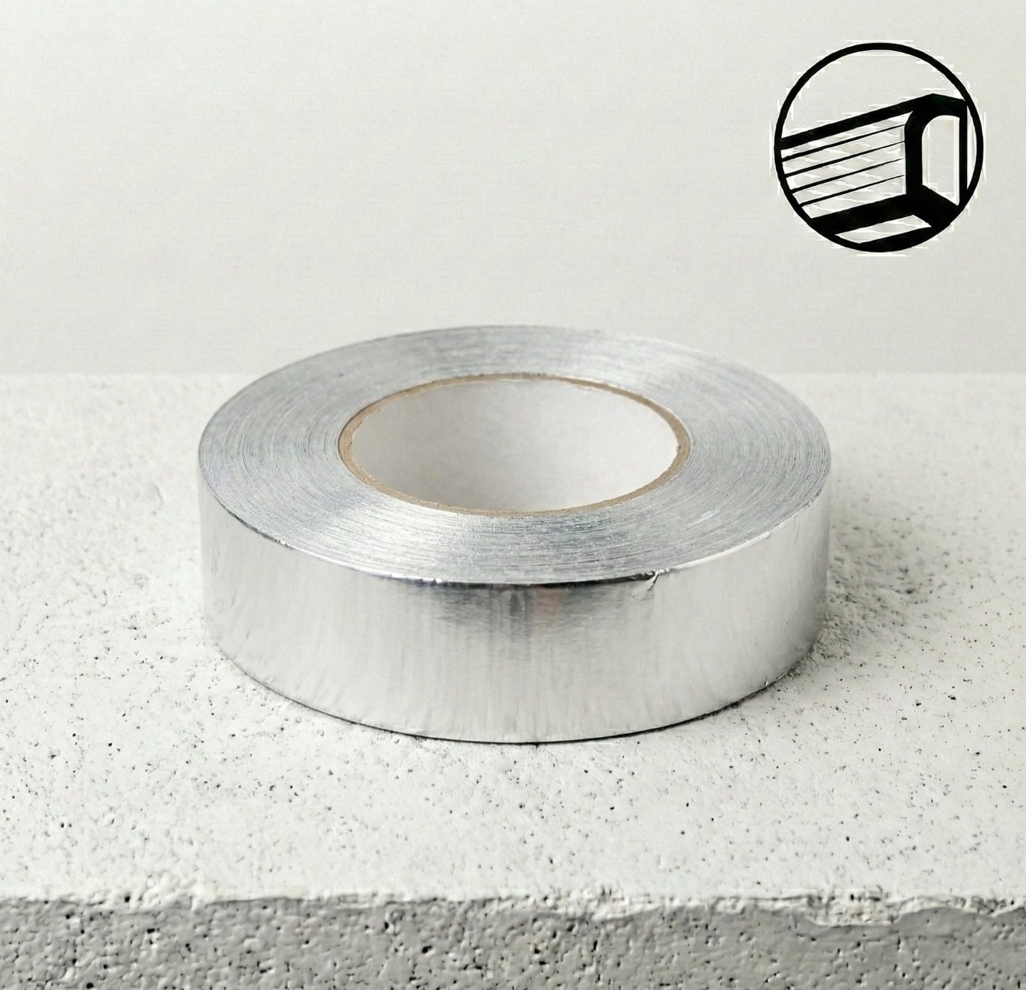 Bande adhésive aluminium 45m x 50mm