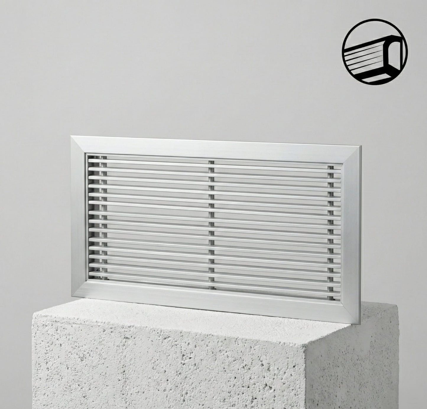KBL20 600x 200 RAL9003 MAT GRILLE LINEAIRE EN ALUMINIUM - KBL20 600X200B - KBL20 600X200B - KBL20 600X200B - KBL20 600X200B